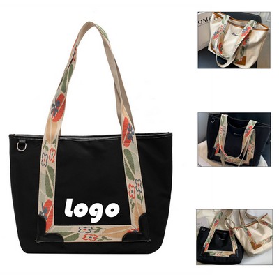 Ladies Spacious Nylon Tote