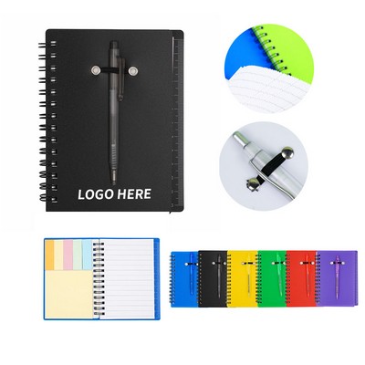 3" x 5" Coiled Journal Notebook