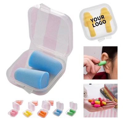 Polypropylene Square Ear Plug Case One Inch Length Zero Point Six Inches Width