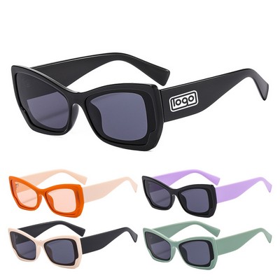 Vintage Square Frame Sunglasses