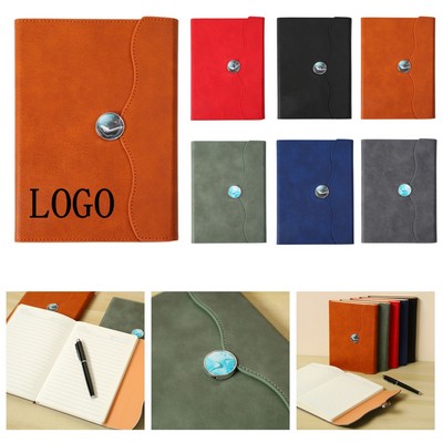 Vintage Leather Business Journal Notebook