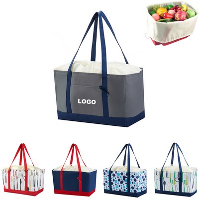 Drawstring Closure Insulated Thermal Bag