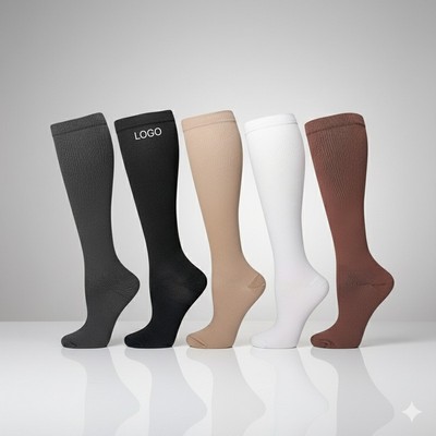 Sports Compression Calf Socks Long Pressure Support Stockings