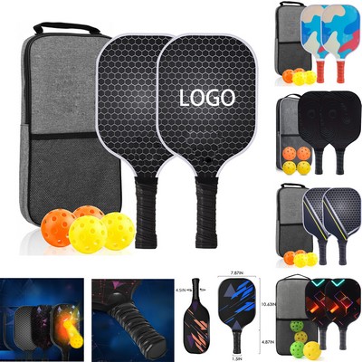 Pickleball Set With Carrying Bag