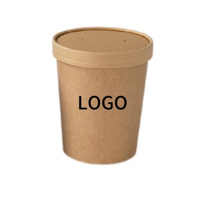 Disposable Kraft Paper Soup Container