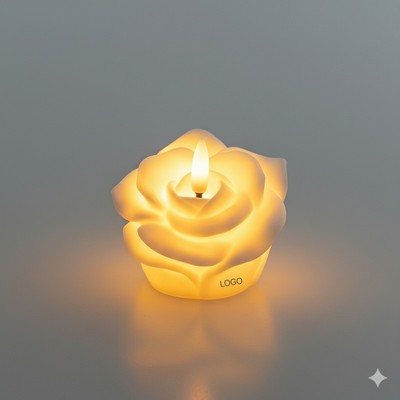 Valentine's Day Rose LED Flameless Candle Light Romantic Home Decoration