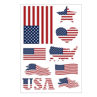 Soccer Team Game Tattoos Set