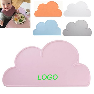 Silicone Cloud Placemat Heat Resistant Toddler Dining Mat