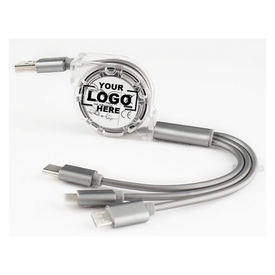 Retractable Multi Charging Cable