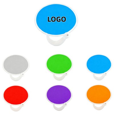 Folding Nylon Fan with Carry Pouch