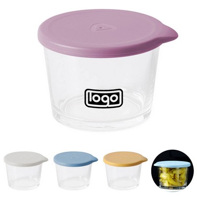 Portable Sealed Glass Food Storage Container