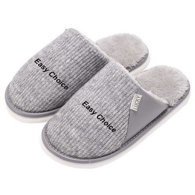 Warm Fleece Winter Slipper