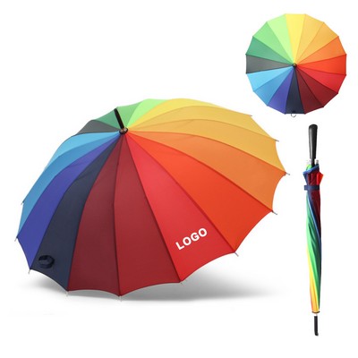 Folding Rainbow Umbrella