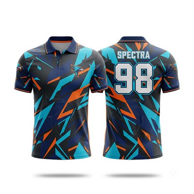Sublimation Premium Poly Spandex Performance Polo