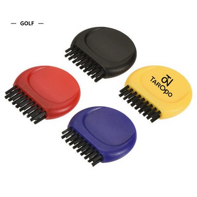 Small Portable Plastic Golf Club Brush