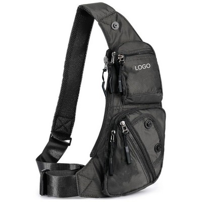Outdoor Multi-functional Chest Shoulder Sling Bag Casual Crossbody Waist Pack