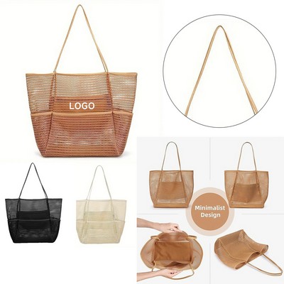 Mesh Beach Tote