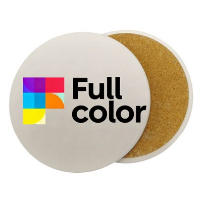 Full Color Printed Ceramic Coaster