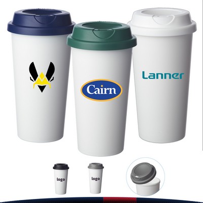 16 oz. Yolu Plastic Coffee Tumbler
