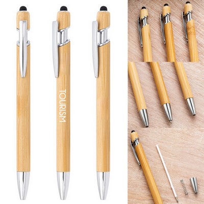 Bamboo Incline Stylus Pen