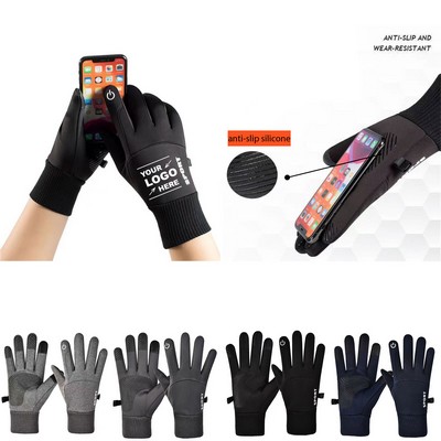 Winter Non-Slip Touchscreen Warm Gloves
