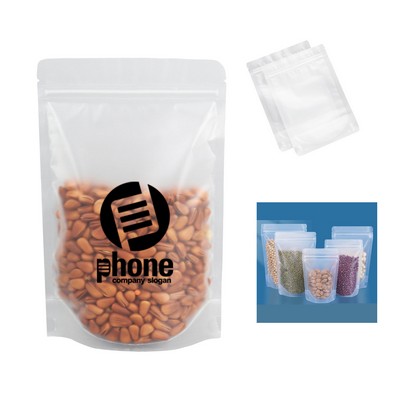 Frosted Transparent Food Bag