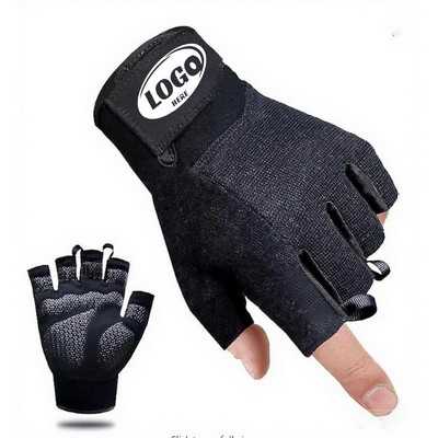 Half-Finger Breathable Workout Gloves