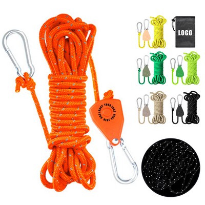 13' Outdoor Tent Windproof Ropes