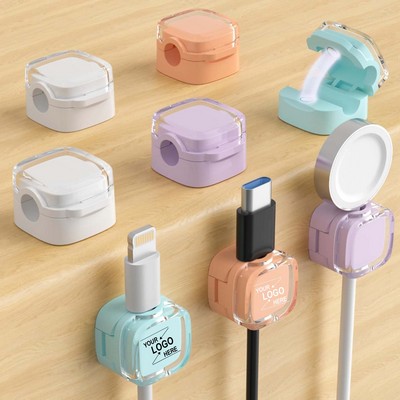 Magnetic Cable Clips Smooth Adjustable Cord Holder