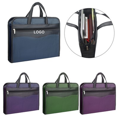 Zippered Document Bag/Briefcase