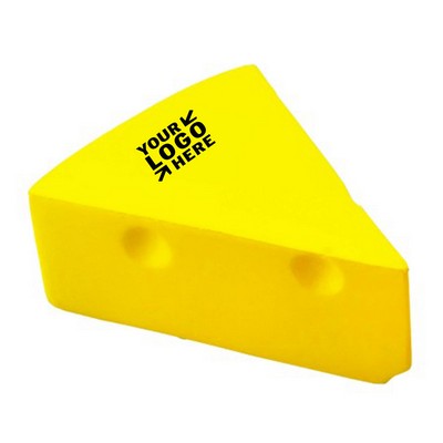 Cheese-Shaped Stress Reliever Squishy Toy