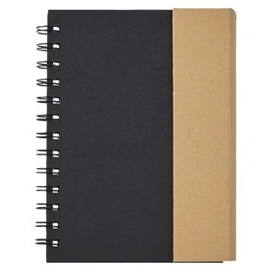 Eco Magnetic Notebook with Sticky Notes & Pen