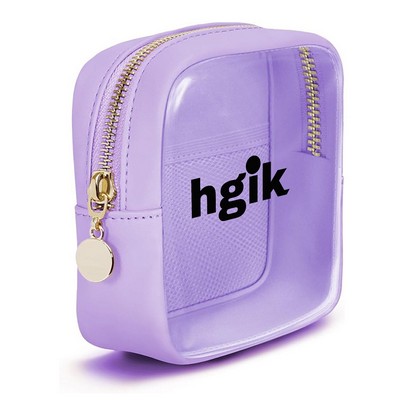 Clear Zipper Make-Up Pouch