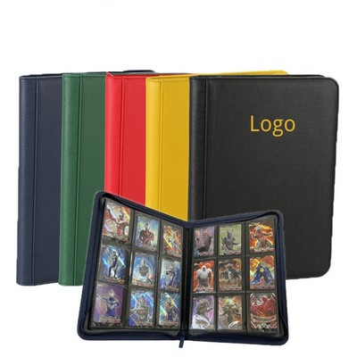 9-Pocket Zippered Toploader Archival Binder (360 Capacity)