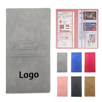 Magnetic Car Organizer for Registration & Insurance Cards