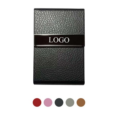 PU Cigarette/Business Card Case Pocket Holder