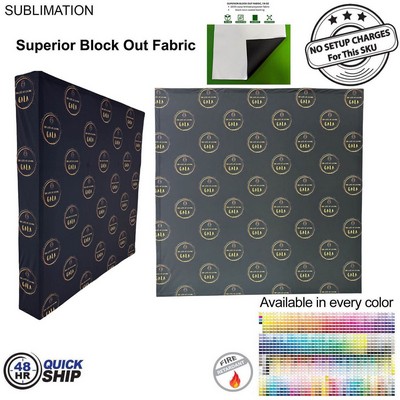 48 Hr Quick Ship -7.5' Straight Wall Full Height Fabric Pop-up Display, Superior Block Out Fabric