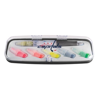 Spectrum Multi-Color Ballpoint & Highlighter Set