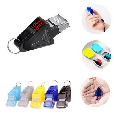Dolphin-Shaped Trainer Whistle Keyring