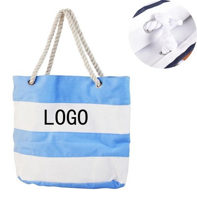 Reusable Canvas Tote Bag with Cotton Handle