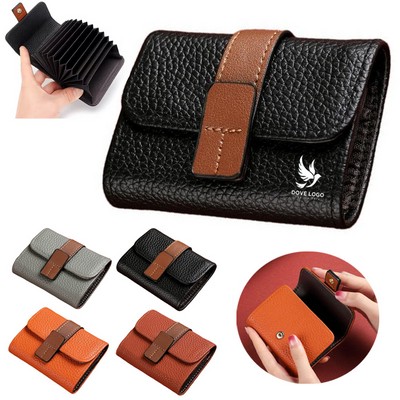 RFID Card Holder Mini Fashionable Short Wallet for Women
