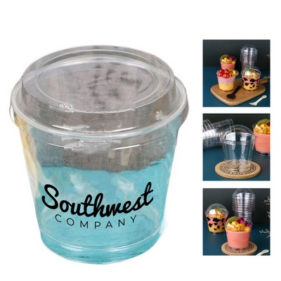 7oz Plastic Dessert Cup