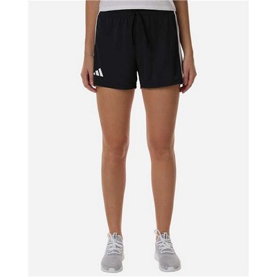 Adidas® Women's 3-Stripes 3" Shorts
