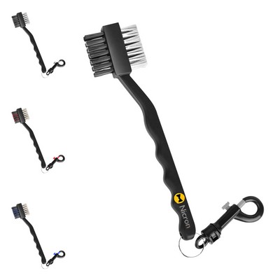 Double Heads Golf Brush