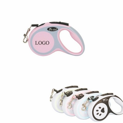 Retractable One Click Brake Abs Pet Leash