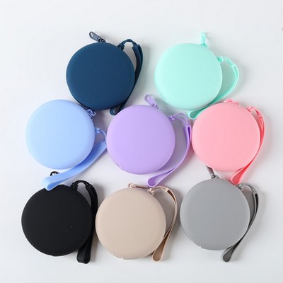 Round Silicone Pouch