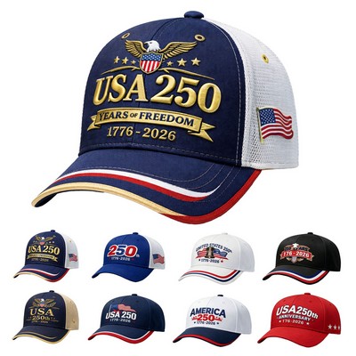 Custom 250th Anniversary Commemorative Cap