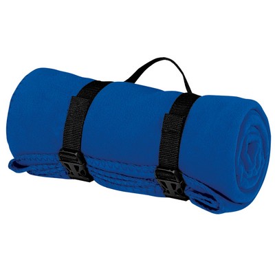 Port Authority - Value Fleece Blanket with Strap.