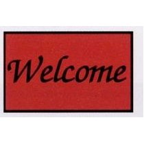 Olefin Standard Design Personalized Carpet (Welcome) (Script) (2'x3')