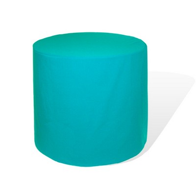 36" Round Non-Printed Fitted Barrel Table Cover